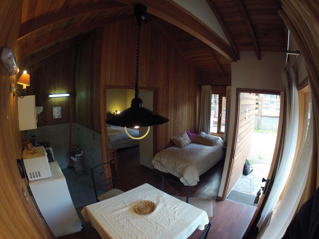 Cabanas Santa Maria Pucón Oda fotoğraf